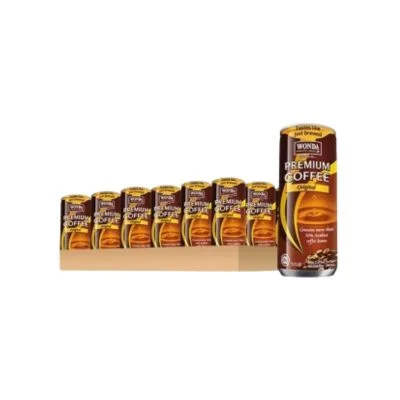 Wonda Premium Coffee Original 240ml x 24 Cans - Image 1