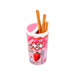 Nini Biscuit Stick Strawberry 23g x 10 Cups